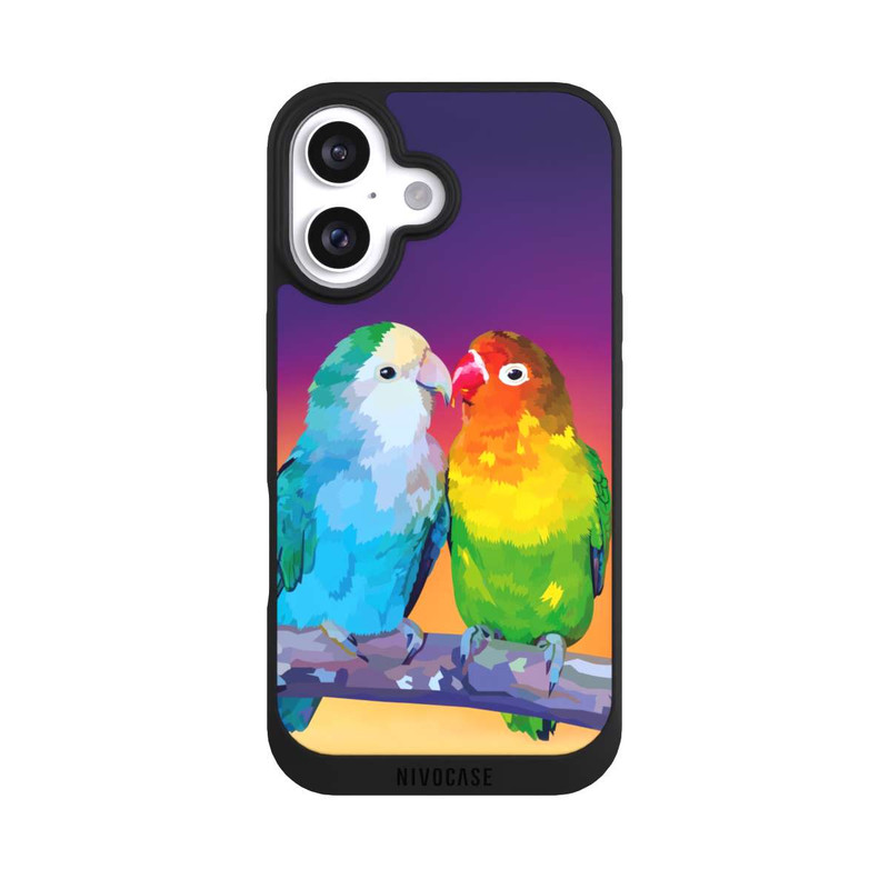iPhone 16 NIVOpure Turteltäubchen Bunt