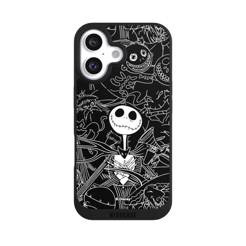 Apple iPhone 16 NIVOpure Jack scratch Tim Burtons Nightmare before Christmas