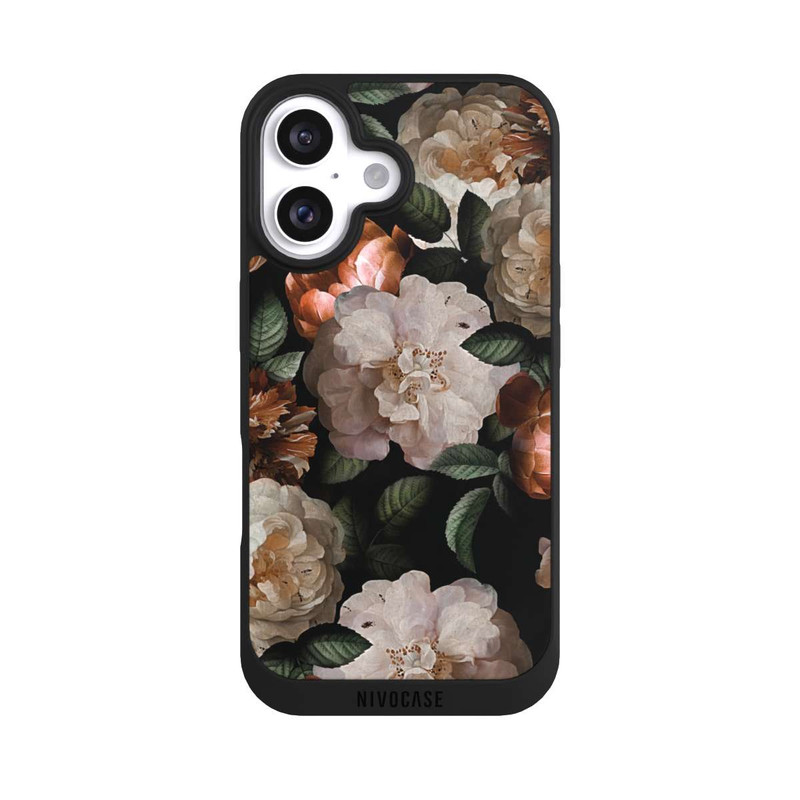 iPhone 16 NIVOpure Copper Roses Wallpaper