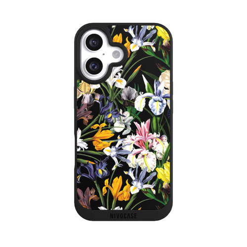 Apple iPhone 16 NIVOpure Dark Wildflower Wallpaper
