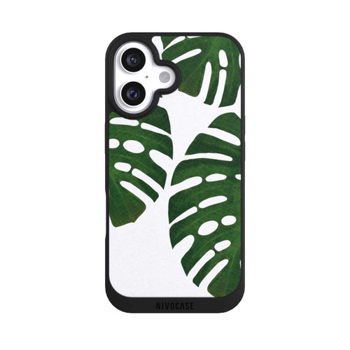 Apple iPhone 16 NIVOpure Monstera-Blatt III