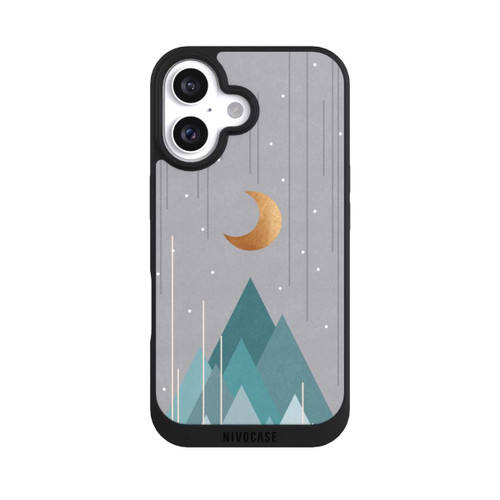 Apple iPhone 16 NIVOpure Moon &amp; Mountains Mint Green