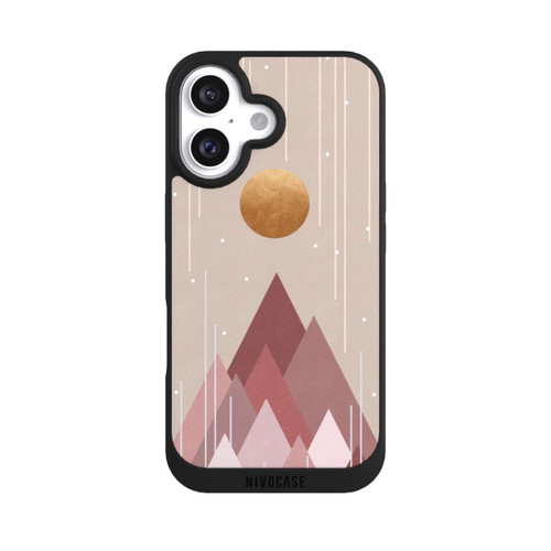 Apple iPhone 16 NIVOpure Sun &amp; Mountains Coral Pink