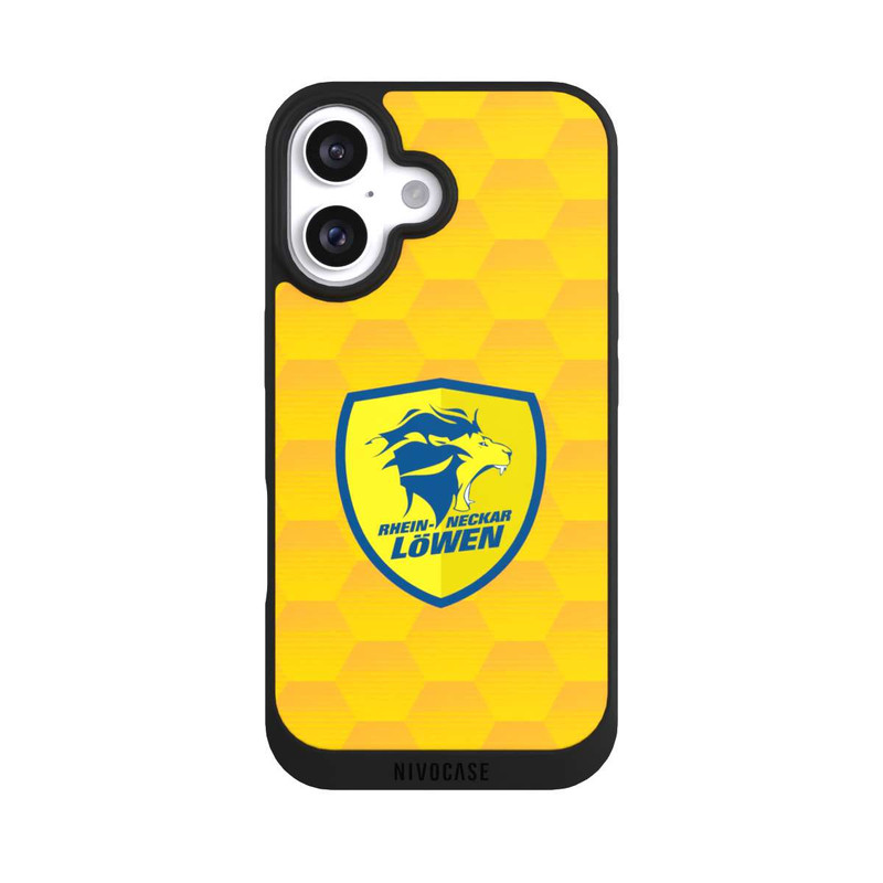 iPhone 16 NIVOpure Rhein-Neckar Löwen | Poly Logo gelb