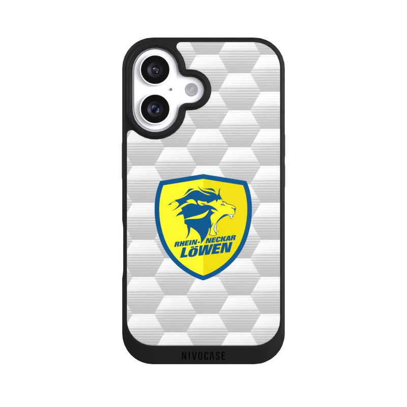 iPhone 16 NIVOpure Rhein-Neckar Löwen | Poly Logo s/w