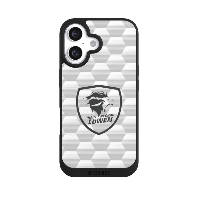 iPhone 16 NIVOpure Rhein-Neckar Löwen |  Poly Logo s/w 