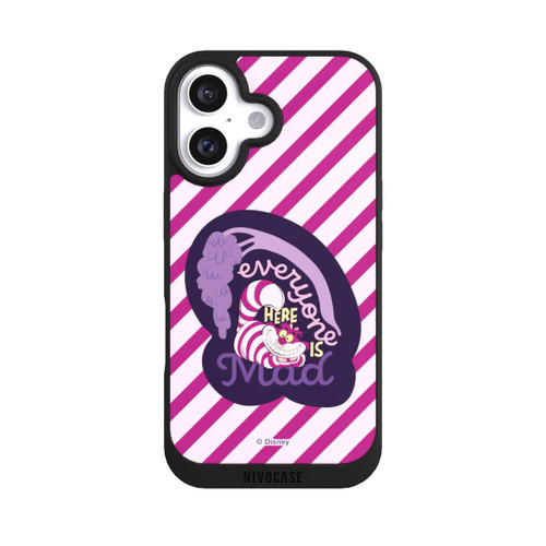 Apple iPhone 16 NIVOpure We Are All Mad Here Stripe