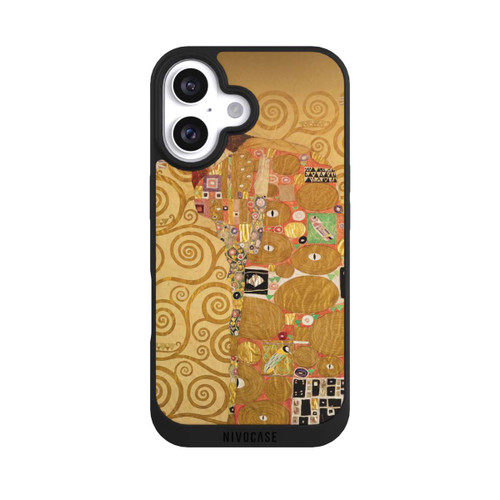 Apple iPhone 16 NIVOpure Fulfilment (Stoclet Frieze) by Gustav Klimt