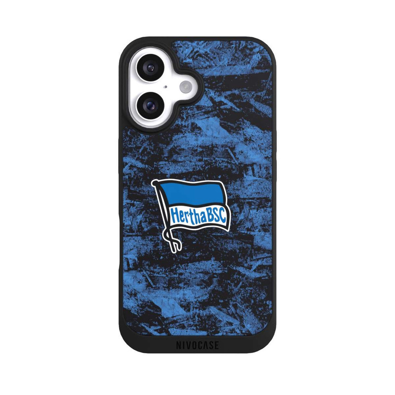iPhone 16 NIVOpure Hertha BSC Logo | Grunge 