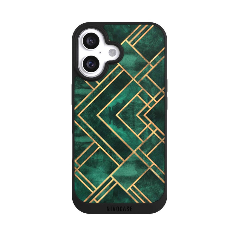 iPhone 16 NIVOpure Green Blocks