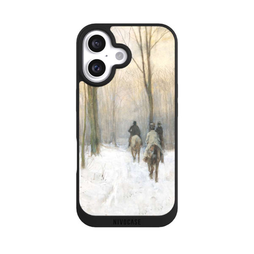  NIVOpure Reiter im Schnee im Haager Wald