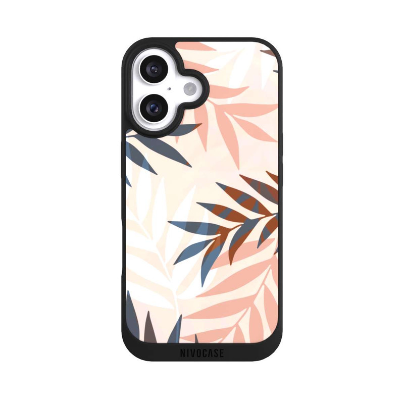 iPhone 16 NIVOpure Pastell Palmen Thema