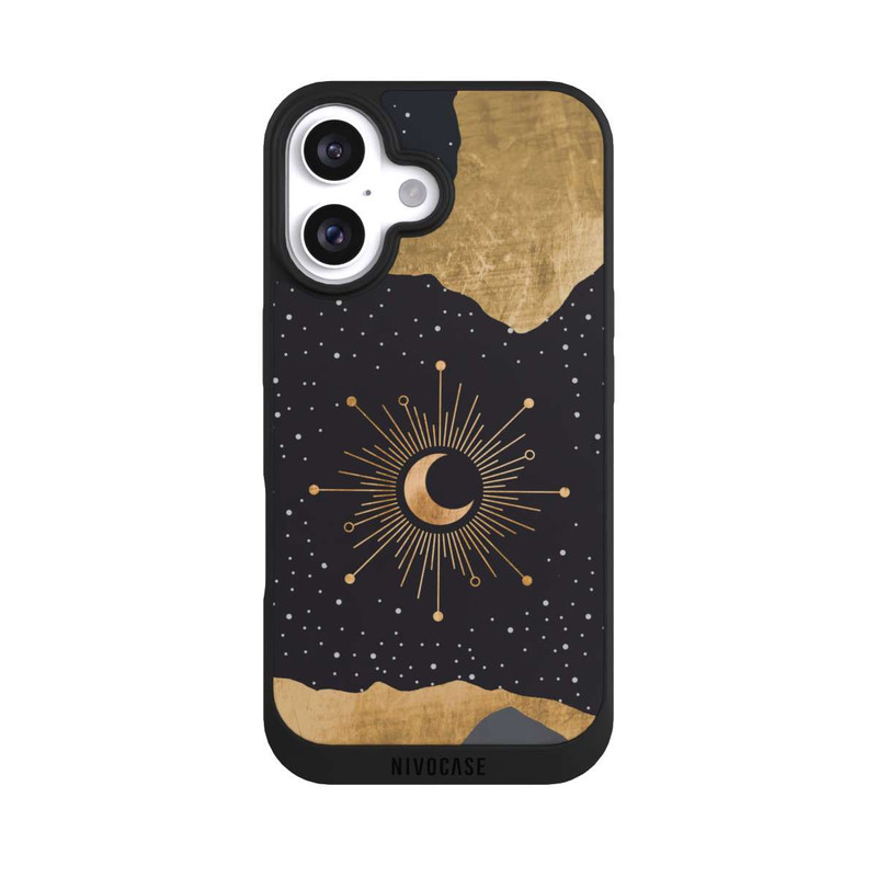 iPhone 16 NIVOpure Sternennacht Gold