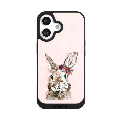 Apple iPhone 16 NIVOpure Kaninchen Pink