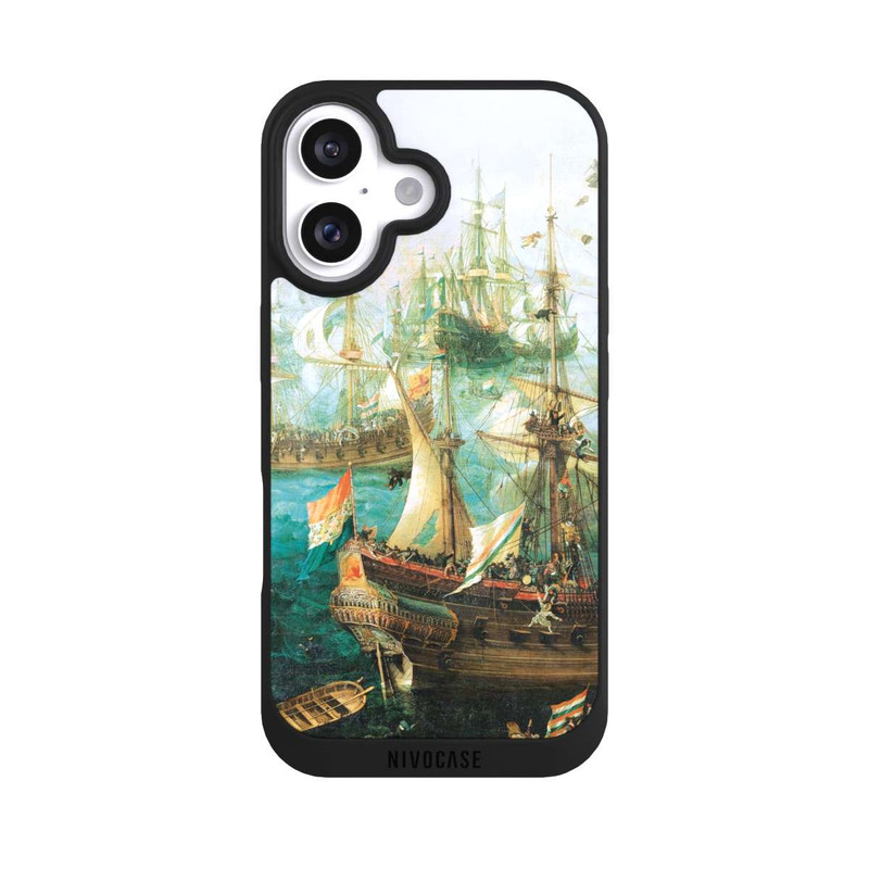 iPhone 16 NIVOpure Battle of Gibraltar in 1607 - Cornelis Claesz. van Wieringen