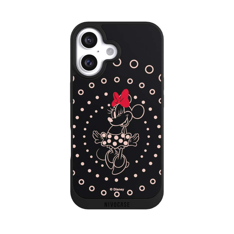 iPhone 16 NIVOpure Minnie Sassy à pois