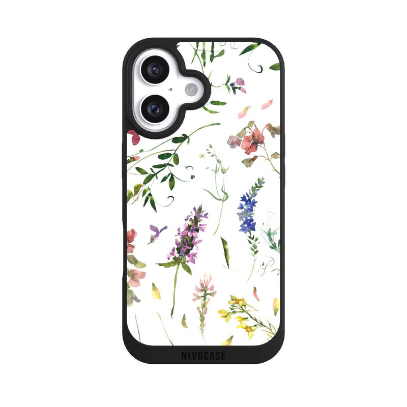 iPhone 16 NIVOpure Wilde Blumen im Feld