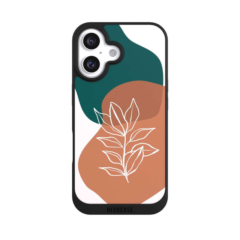 iPhone 16 NIVOpure Abstract Botanical Pattern 3