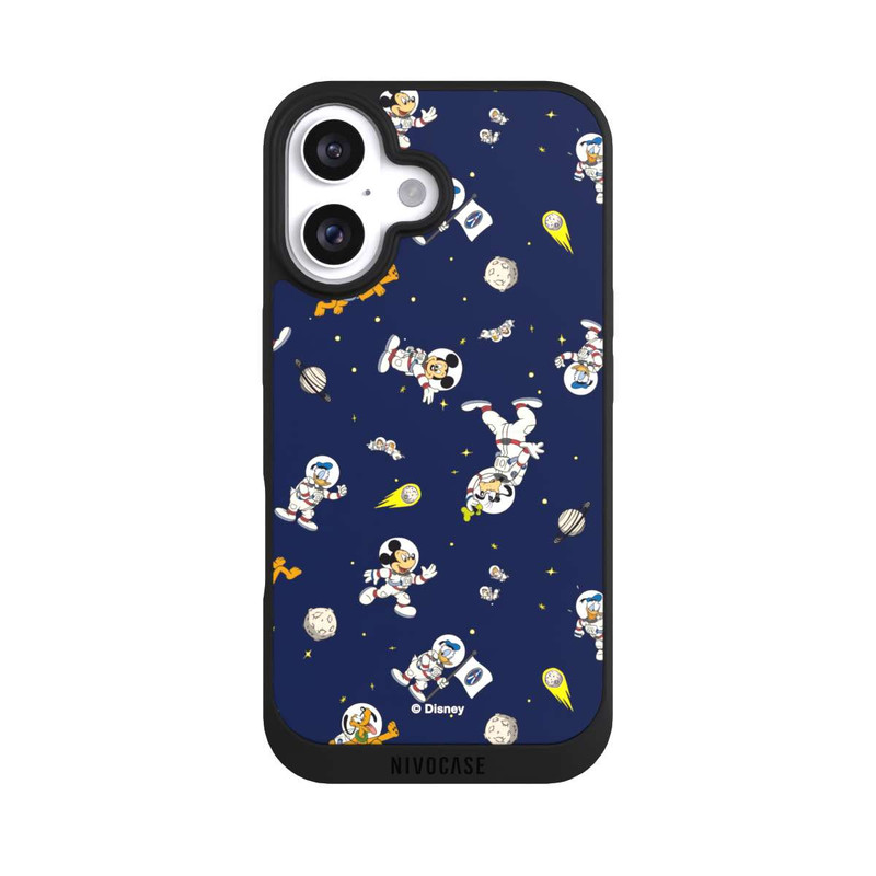 iPhone 16 NIVOpure Mickey & Dingo Astronautes 