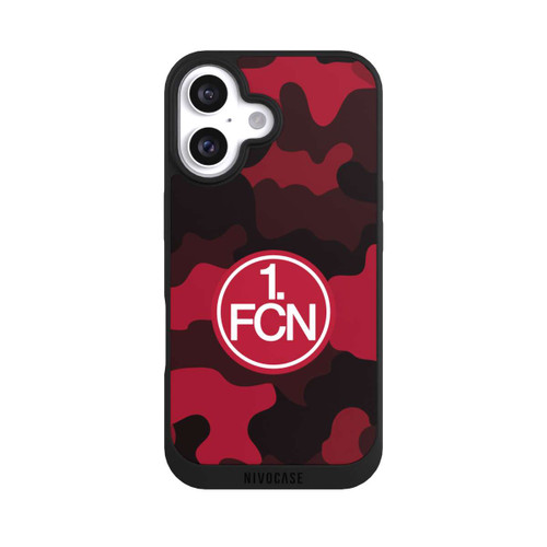  NIVOpure FCN Logo Weiß in Roter Tarnung