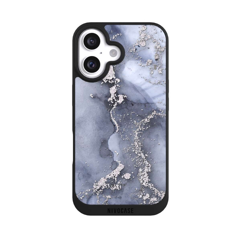 iPhone 16 NIVOpure Tinte Blausilber