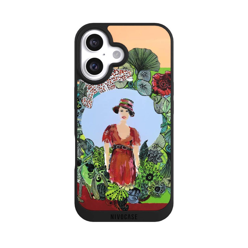 iPhone 16 NIVOpure Garten-Mädchen