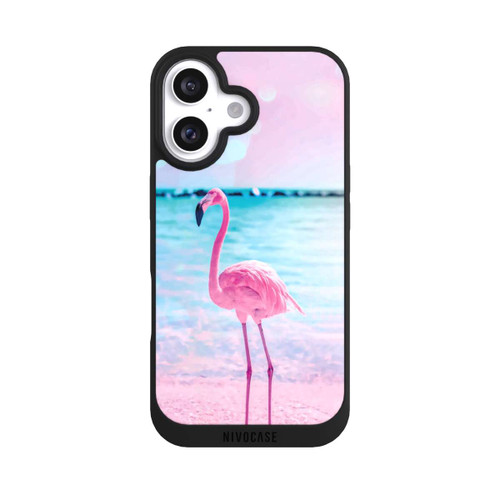 Apple iPhone 16 NIVOpure Fancy Flamingo Pink