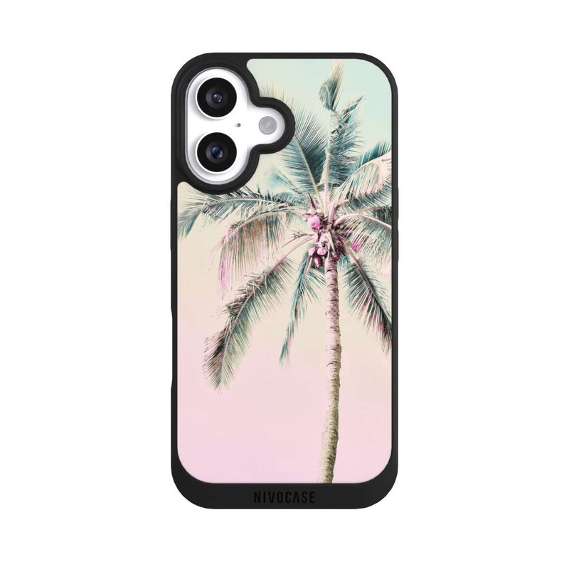 iPhone 16 NIVOpure Palmier pastel