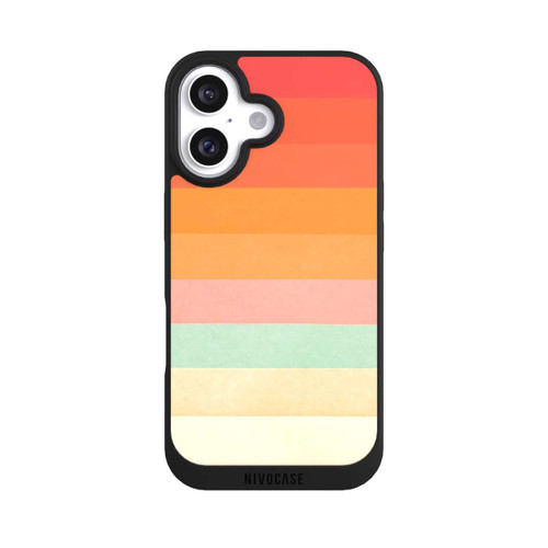 Apple iPhone 16 NIVOpure Rainbow Chevrons II