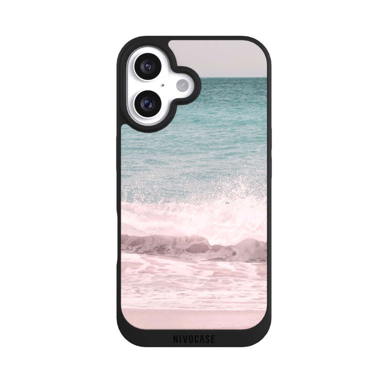 iPhone 16 NIVOpure Rêve de plage rose