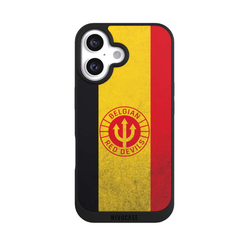 Apple iPhone 16 NIVOpure Belgian Red Devils Flag