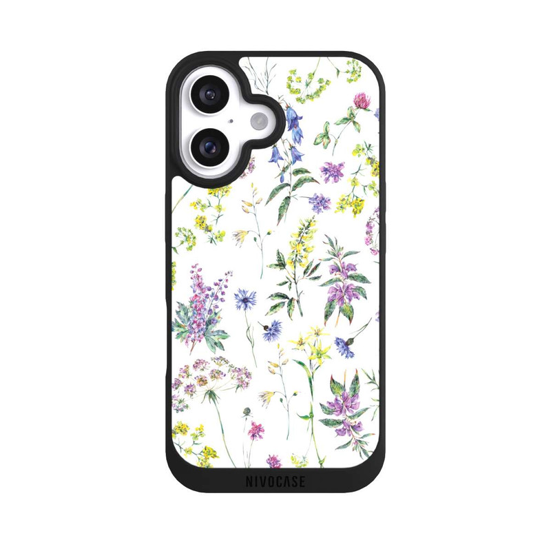 iPhone 16 NIVOpure Wald und Wiesenblumen