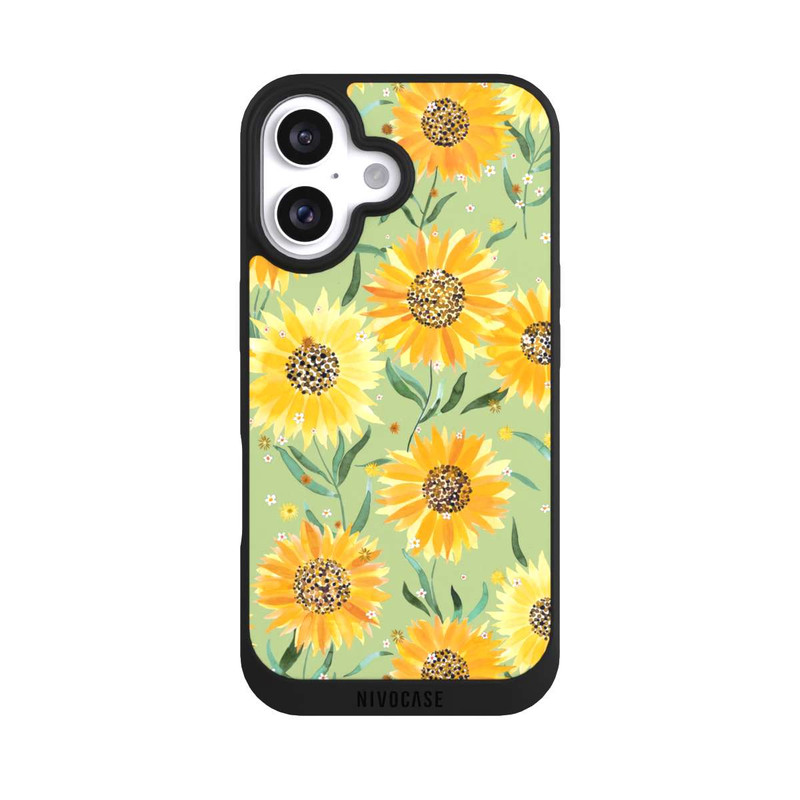 iPhone 16 NIVOpure Sunflowers Green
