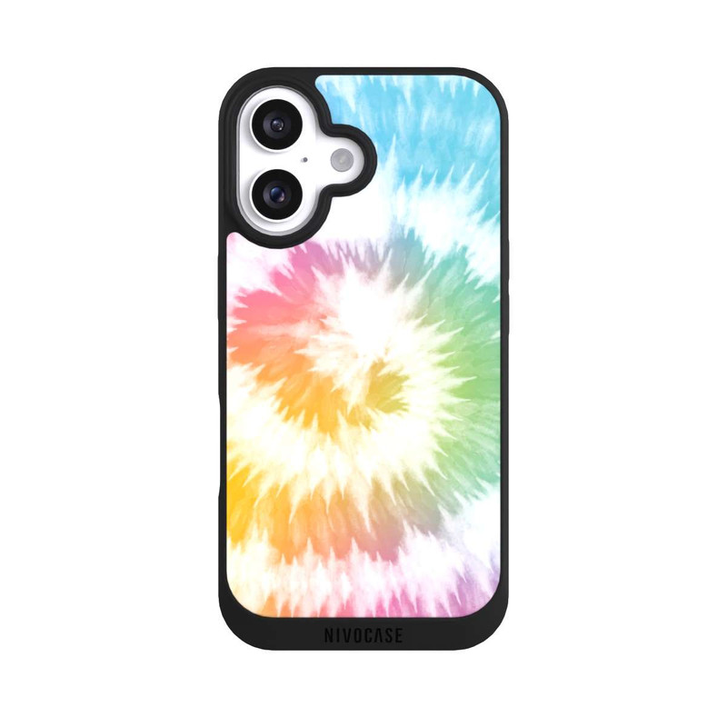 iPhone 16 NIVOpure Neon Rainbow - Batik