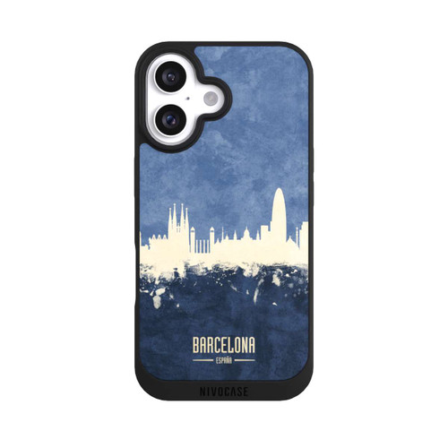 Apple iPhone 16 NIVOpure Barcelona Spanien Skyline 