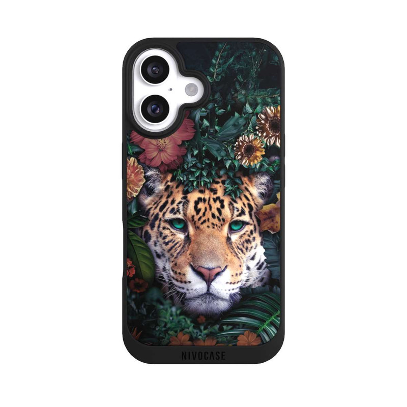 iPhone 16 NIVOpure Jaguar im Dschunglegrün