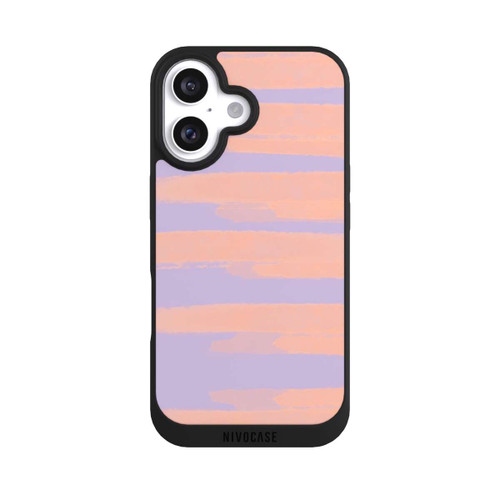 Apple iPhone 16 NIVOpure Soft Stripes Love