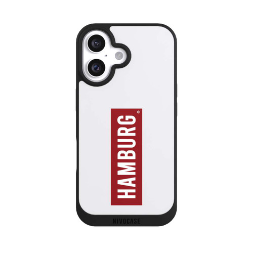 Apple iPhone 16 NIVOpure HSV Hamburg Rot Weiss