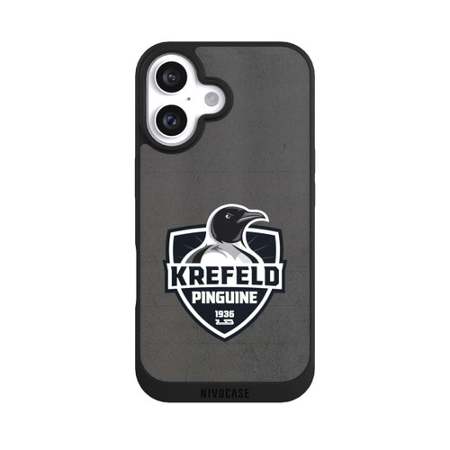  NIVOpure Krefeld Pinguine Logo Schwarz und Weiß