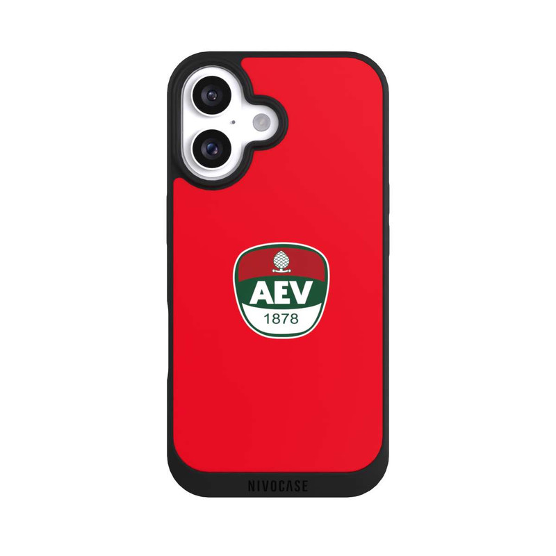 iPhone 16 NIVOpure Augsburger Panther Rot