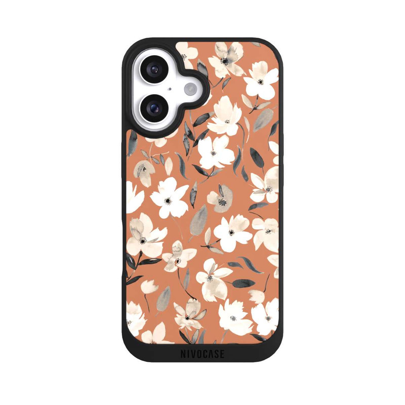 iPhone 16 NIVOpure Fresh Fall Flowers Copper