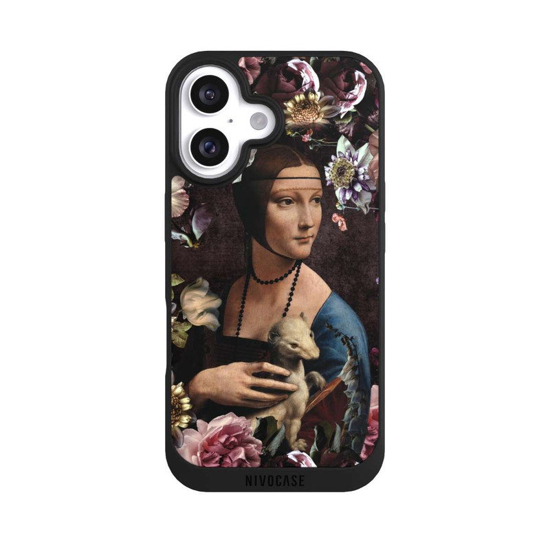 iPhone 16 NIVOpure Lady with an Ermine Roses