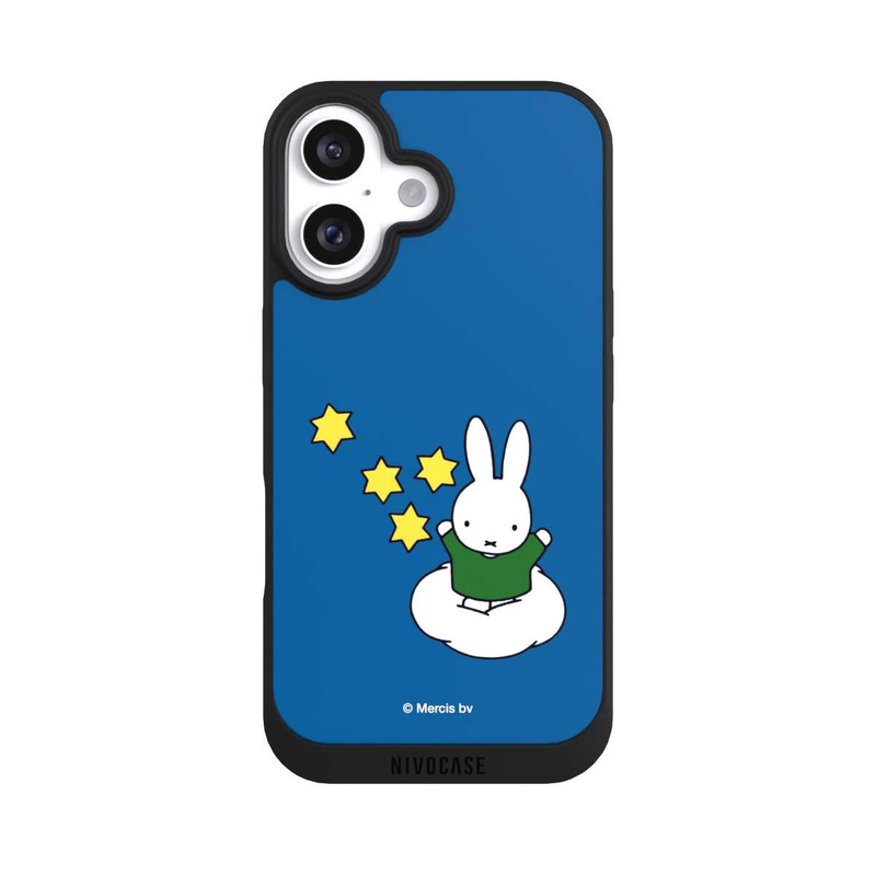 iPhone 16 NIVOpure Miffy Sterne Blau