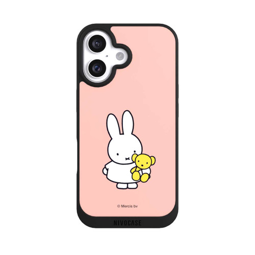 Apple iPhone 16 NIVOpure Miffy Teddy Pink