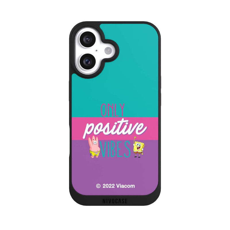 iPhone 16 NIVOpure  Spongebob - Only Positive Vibes