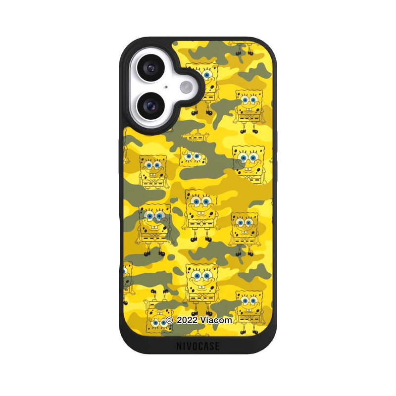 iPhone 16 NIVOpure Spongebob-Army Design