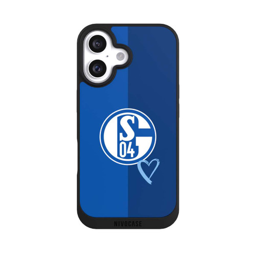 Apple iPhone 16 NIVOpure Schalke 04 Herzt