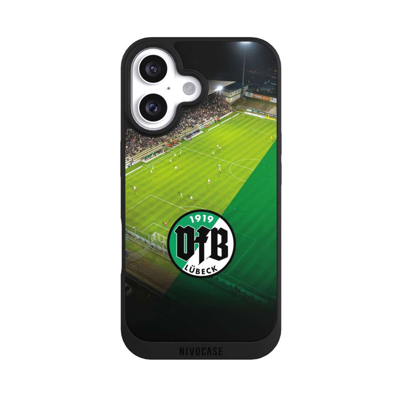 iPhone 16 NIVOpure VfB Lübeck Dreieck Grün Transparent
