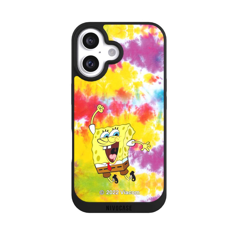 iPhone 16 NIVOpure Spongbob Batik Fröhlich