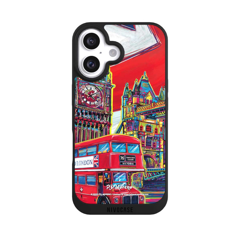 iPhone 16 NIVOpure London City Art By P.D. Moreno